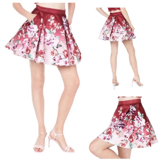 Trixxi Dresses & Skirts - Trixxi Pocket Tulle Skirt Pleated Fit & Flare Cocktail Party Prom Homecoming